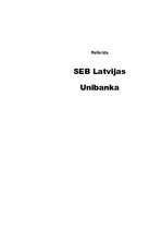 Referāts 'SEB Latvijas Unibanka', 1.