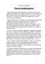 Eseja 'Gaisa piesārņojuma problēma', 1.