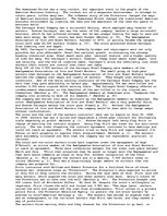 Eseja 'The Causes and Effects of the Homestead Strike', 1.