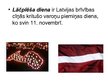 Prezentācija 'Pezentācija par Lāčplēša dienu', 2.