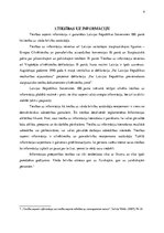 Referāts 'Tiesības saņemt Latvijas Valsts prezidenta kancelejā esošo informāciju', 4.