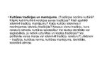 Prezentācija 'Kultūras tradīcijas un mantojums', 2.