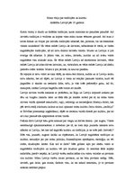 Eseja 'Mana vīzija par tradīcijām un kultūru dažādību Latvijā pēc divdesmit gadiem', 1.