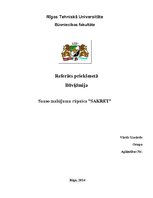 Konspekts 'Referāts būvķīmijā', 1.