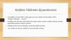 Prezentācija 'Krišjānis Valdemārs', 5.