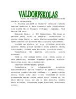 Referāts 'Valdorfskolas', 1.
