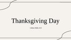 Prezentācija 'Thanksgiving day', 1.