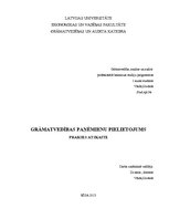 Prakses atskaite 'Prakses atskaite finanšu grāmatvedībā', 1.