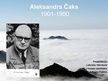 Prezentācija 'Aleksandrs Čaks', 1.