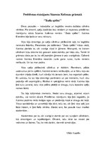 Eseja 'Problēmas risinājums Sūzenas Kolinsas grāmatā "Bada spēles"', 1.