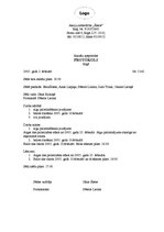 Paraugs 'Protokols', 1.