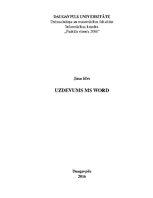 Paraugs 'Zinātniski pētnieciskā darba sagatave', 1.