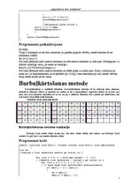 Referāts 'Kārtošana ar ievietošanu un burbuļkārtošanas metode', 5.