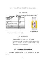 Referāts '"Danone Actimel" naturālais jogurta dzēriens', 4.