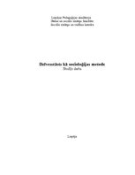 Referāts 'Dzīvesstāsts kā socioloģijas metode', 1.