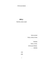 Referāts 'Bēgļi', 1.