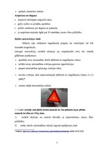 Referāts 'Pirmās palīdzības sniegšana ceļu satiksmes negadījuma vietā', 8.