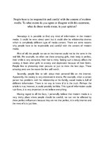 Eseja 'Social media essay angļu valodai', 1.