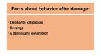 Prezentācija 'Elephants. Human Impacts and Threats', 27.