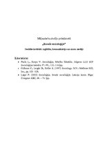 Konspekts 'Sociālie institūti: izglītība, komunikācija un masu mediji', 1.