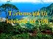 Prezentācija 'Tūrisms un tā ietekme uz vidi', 1.