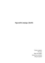 Konspekts 'Operatīvā atmiņa', 1.
