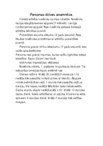 Prakses atskaite 'Personas anamnēze', 4.