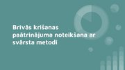 Prezentācija 'Brīvās krišanas paātrinājuma noteikšana ar svārsta metodi', 1.