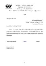 Paraugs 'Lietvedības dokumentu paraugi', 5.