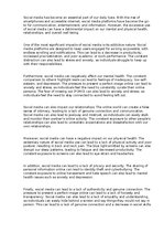 Eseja 'Social media can ruin our lives', 1.