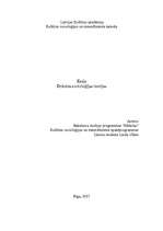 Eseja 'Dzimtes socioloģijas teorijas', 1.