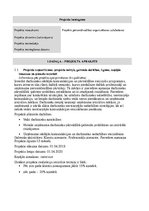 Konspekts 'Projekts personālvadības organizēšanas uzlabošanai', 1.