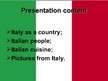 Prezentācija 'Italy', 3.
