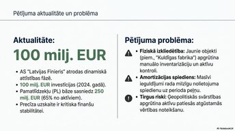 Prezentācija 'Pamatlīdzekļu uzskaite, kontrole un analīze uzņēmumā AS “Latvijas Finieris”', 2.