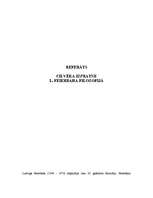 Referāts 'Cilvēka izpratne Ludviga Feierbaha filosofijā', 1.