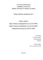 Prakses atskaite 'Tiesu prakse', 1.