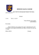 Paraugs 'Informatīva vēstule', 1.