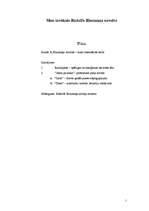 Eseja 'Man tuvais Rūdolfa Blaumaņa novelēs', 1.