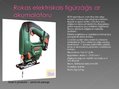 Prezentācija 'Rokas elektriskais figūrzāģis', 8.
