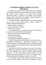 Referāts 'Komercdarbības formas Latvijā', 4.