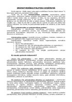 Konspekts 'Grāmatvedības politika uzņēmumā', 1.