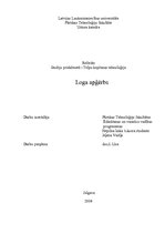 Referāts 'Loga apģērbs', 1.