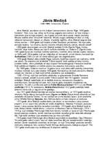 Eseja 'Jānis Mediņš', 1.