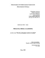 Eseja 'Pedagoga misija 21.gadsimtā', 1.