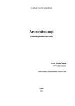 Referāts 'Ārstniecības augi', 1.