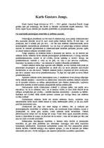 Konspekts 'Karls Gustavs Jungs', 1.