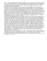 Eseja 'The Soundtrack of "American Beauty"', 1.