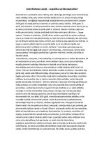 Eseja 'Autoritārisms Latvijā - nejaušība vai likumsakarība', 1.