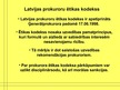 Prezentācija 'Prokurora discipplinārā atbildība. Disciplinārsodi. Prokuratūras simboli un Prok', 14.