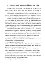 Referāts 'Common Rail degvielas iesmidzināšanas sistēma', 3.